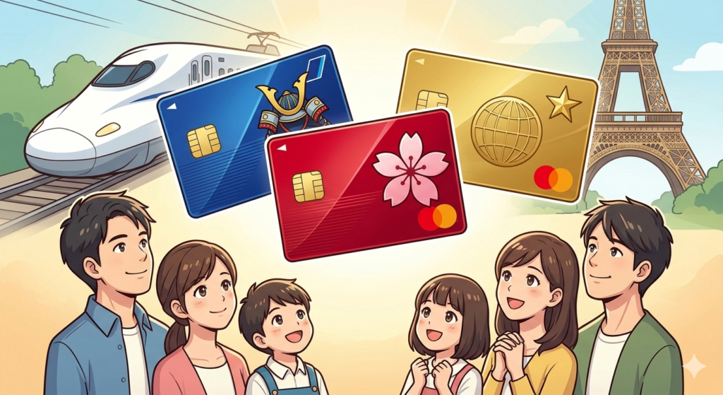 マイル特化型クレジットカード３選