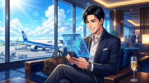 東京のオーナーシェフ・ダスティが解説する、2026年最新のANA「今週のトクたびマイル」の新スケジュールサイクルと週末旅行のタイムラインイメージ
